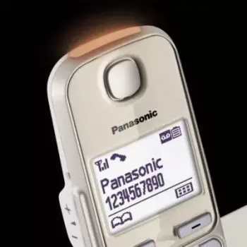 Telefon DECT Panasonic KX-TGE262GN Słuchawka bezprzewodowa Identyfikacja numeru dzwoniącego