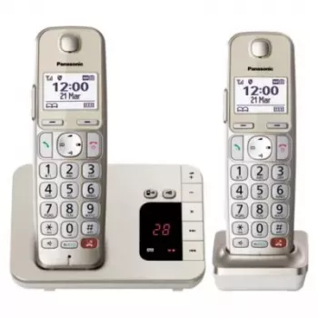 Telefon DECT Panasonic KX-TGE262GN Słuchawka bezprzewodowa Identyfikacja numeru dzwoniącego