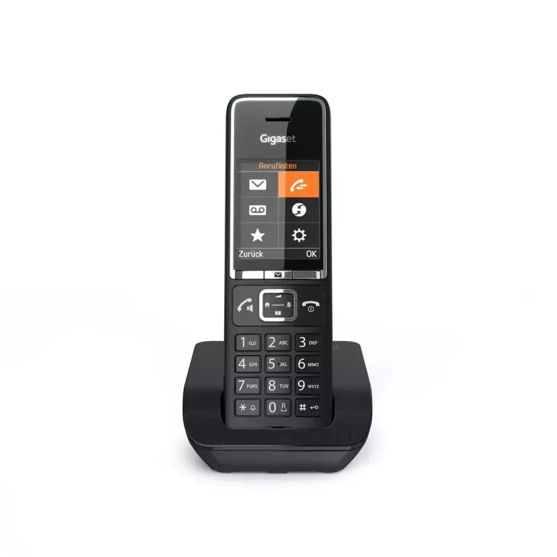 Telefon analogowy Gigaset COMFORT 550 Bezprzewodowa słuchawka Identyfikacja numeru dzwoniącego