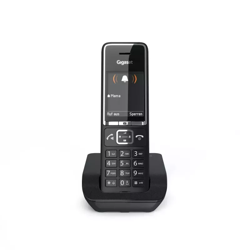 Telefon analogowy Gigaset COMFORT 550 Bezprzewodowa słuchawka Identyfikacja numeru dzwoniącego