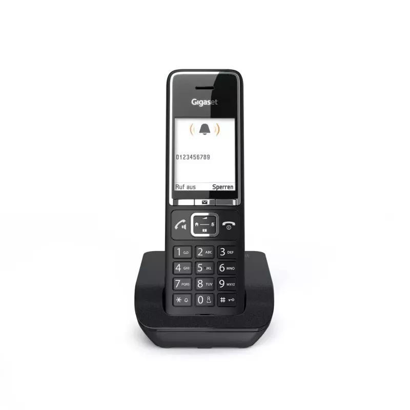 Telefon analogowy Gigaset COMFORT 550 Bezprzewodowa słuchawka Identyfikacja numeru dzwoniącego