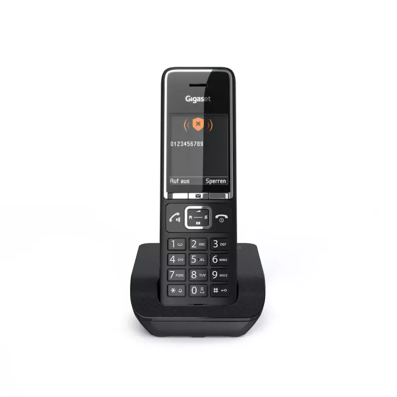 Telefon analogowy Gigaset COMFORT 550 Bezprzewodowa słuchawka Identyfikacja numeru dzwoniącego