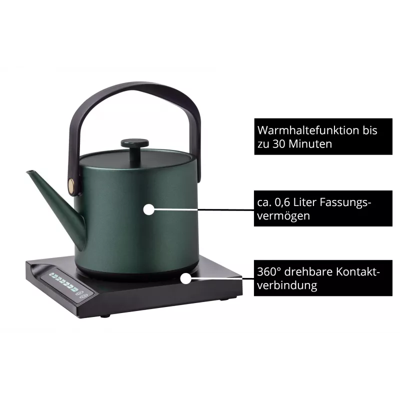 Unold 18217 BLITZKOCHER Jade czajnik elektryczny 0,6 l 800 W zielony