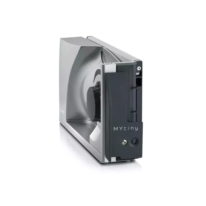 Krajalnica elektryczna Graef MYtiny 170 W srebrna Grubość plastra 1.5 cm
