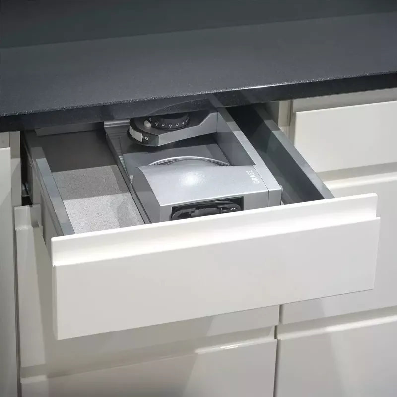 Krajalnica elektryczna Graef MYtiny 170 W srebrna Grubość plastra 1.5 cm