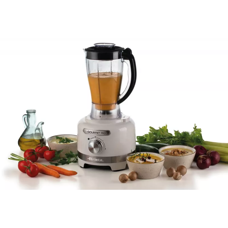 Blender stołowy Ariete 1782 Gourmet Pro Moderna 00C178201AR0 - biały