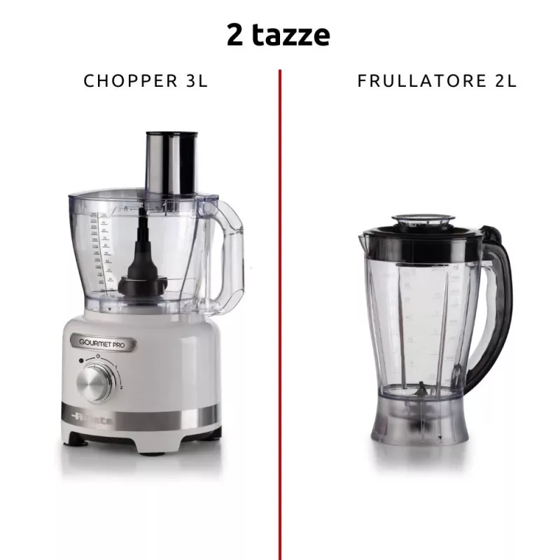 Blender stołowy Ariete 1782 Gourmet Pro Moderna 00C178201AR0 - biały