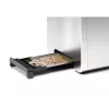 Toster Bosch TAT5P420, 2 kromki, 970 W, czarny, stal nierdzewna