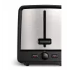 Toster Bosch TAT5P420, 2 kromki, 970 W, czarny, stal nierdzewna