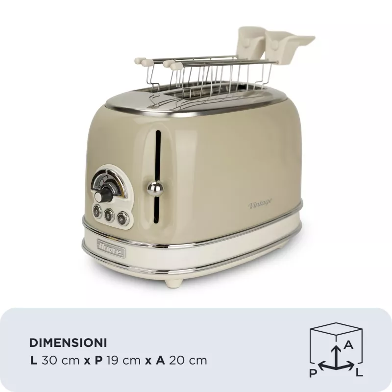 Ariete 0155/03 6 2 kromki 810 W Beżowy