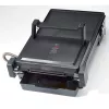 Ariete 1916 Multi Grill 3 w 1 - Grill elektryczny, Barbecue, płyta gładka i żebrowana - otwarcie 180° - Regulowany termostat - 2400 W - Czarny