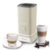 Spieniacz do mleka Ariete 2878 Vintage do cappuccino, herbaty, gorącej i zimnej czekolady, napojów instant, 500 W, kolor pastelowy beż