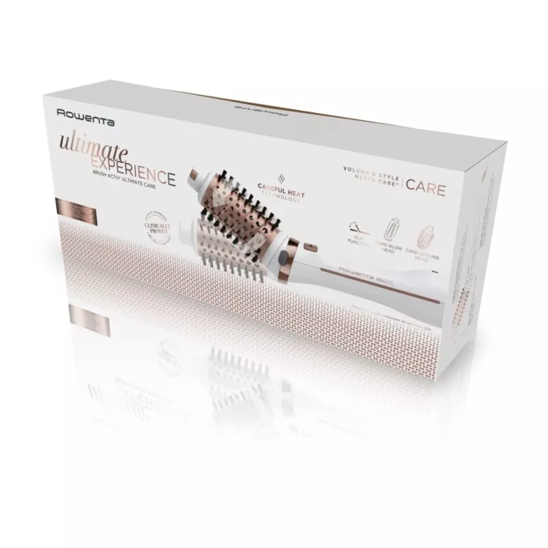 Rowenta Brush Activ Ultimate Care CF9720 Szczotka na gorące powietrze Ciepła miedź, Biały 2 m
