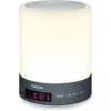 Lampka nocna z wtyczką Beurer WL 50 — LED, biała obudowa, światło niebieskie/czerwone/białe, zasilanie sieciowe i bateryjne, wysokość 132 mm