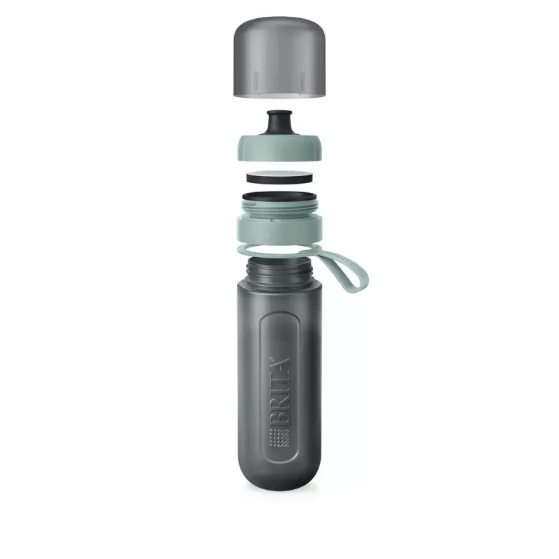 Butelka filtrująca wodę Brita 1052249 0.6 L zielono-szara