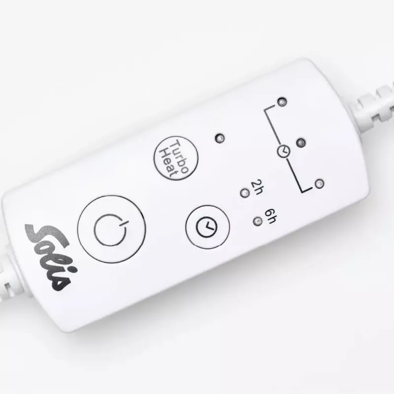 Płyta grzewcza Solis Turbo Heat 90642 — stołowa płyta elektryczna, 2 poziomy mocy