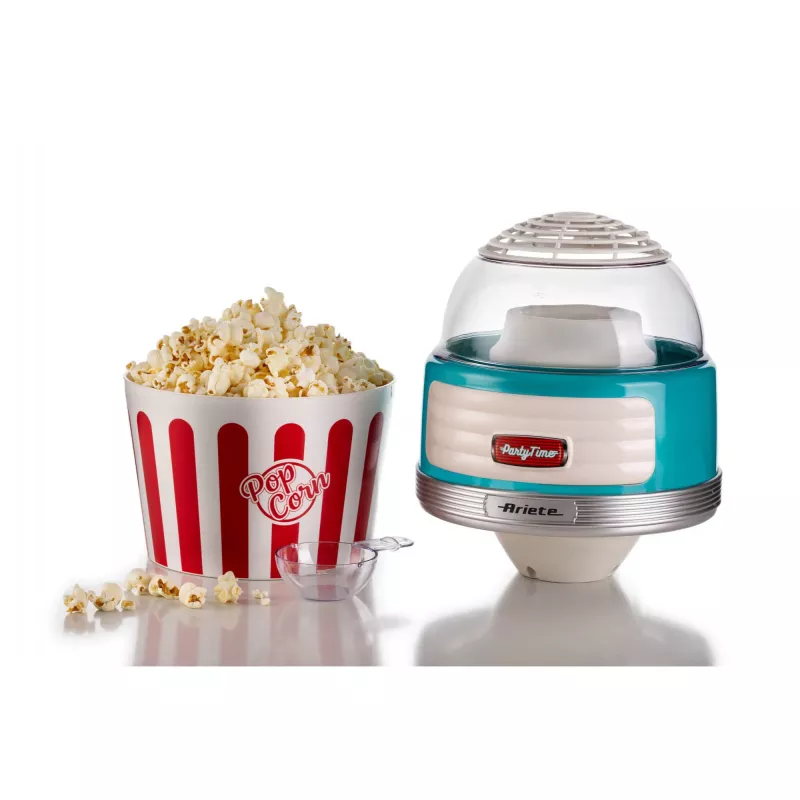 Ariete Popcorn XL Maszyna do popcornu, 1100 W, Niebieski