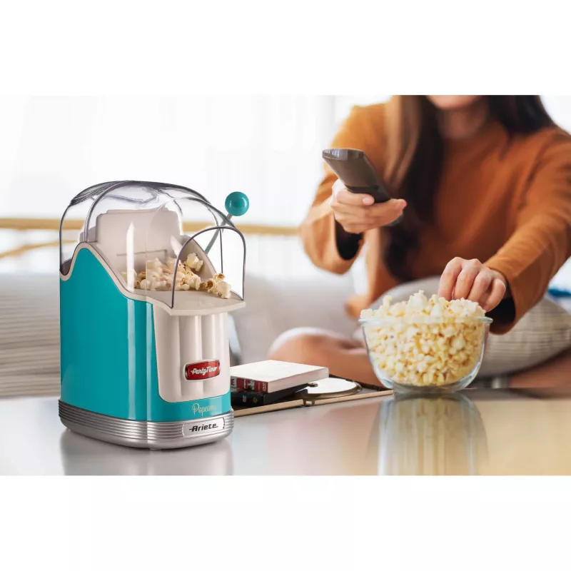 Ariete 2958/01 maszynka do popcornu niebieska, biała 3 min 1100 W