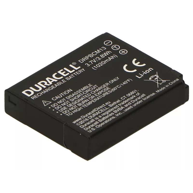 Bateria Duracell do aparatu - zamiennik baterii Panasonic DMW-BCM13