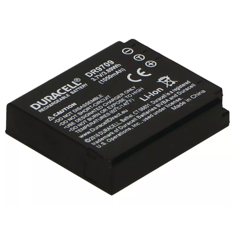 Duracell Camera bateria - replaces Panasonic CGA-S005 bateria