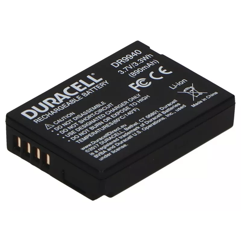 Bateria Duracell do aparatu - zamiennik baterii Panasonic DMW-BCG10