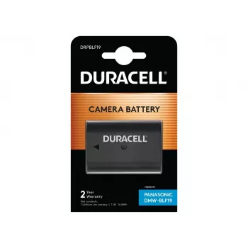 Bateria Duracell do aparatu - zamiennik baterii Panasonic DMW-BLF19E