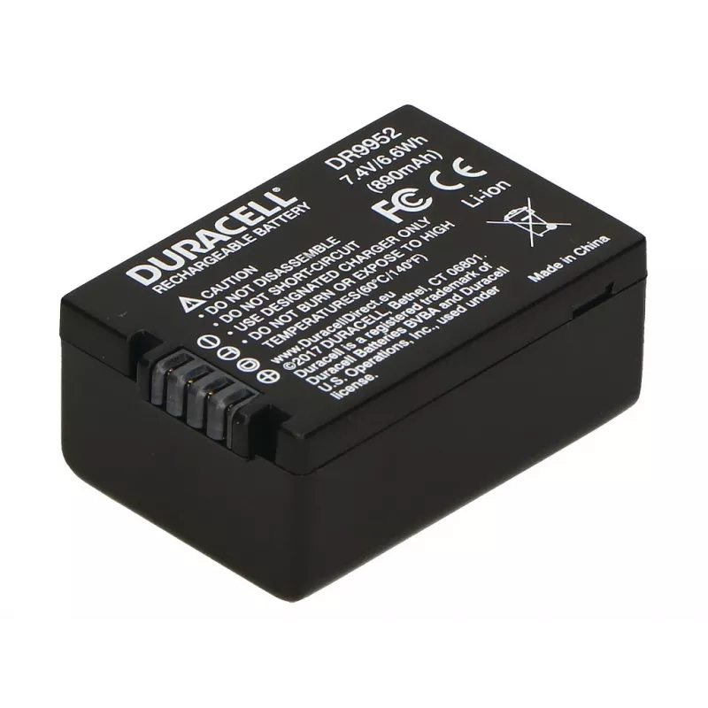 Bateria Duracell do aparatu - zamiennik Panasonic DMW-BMB9E