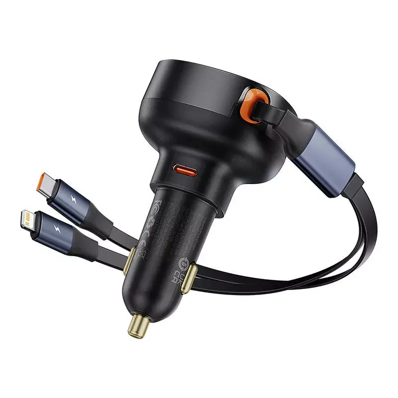 Ładowarka samochodowa z kablem USB Baseus Enjoyment Pro 60W
