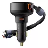 Ładowarka samochodowa z kablem USB Baseus Enjoyment Pro 60W
