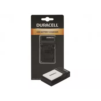 Ładowarka do akumulatorów Duracell DRC5900 USB do użytku wewnętrznego, kompatybilna z Canon LP-E8