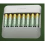 Ładowarka do akumulatorów Varta Eco Charger Multi — USB, NiMH AA/AAA, ładuje do 8 akumulatorów (2100 mAh, 1 h), szary