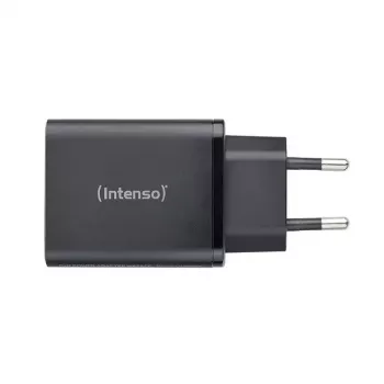 Zasilacz Intenso W65ACC porty USB-A i USB-C czarny