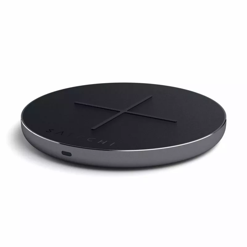 Ładowarka bezprzewodowa Satechi ST-IWCBM Szybkie ładowanie USB Type-C Wewnętrzna Smartfon Czarny Szary