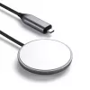 Ładowarka do urządzeń mobilnych Satechi ST-UCQIMCM USB ładowanie bezprzewodowe szary biały
