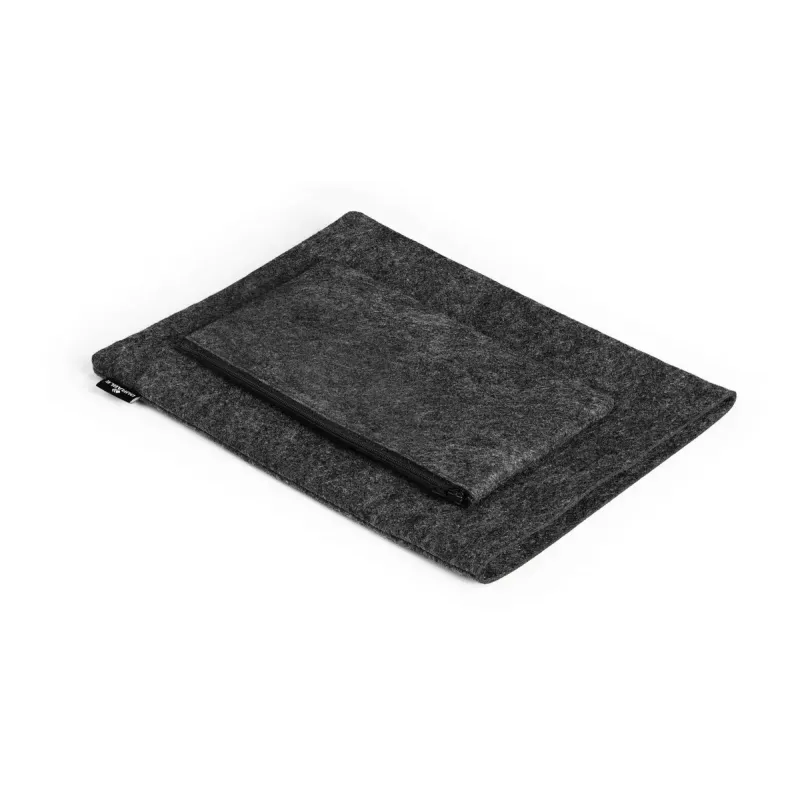 Etui rękawowe Durable Effect 33 cm 13 cali antracytowe 1 przednia kieszeń monochromatyczne