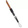Hama Pasek Braid 120 Aparat cyfrowy Nylon Niebieski, Pomarańczowy