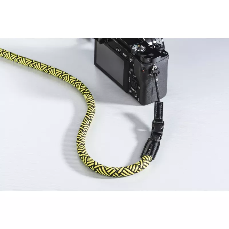 Hama Braid 120 pasek do aparatu cyfrowego Nylon Czarny, Żółty