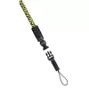 Hama Braid 120 pasek do aparatu cyfrowego Nylon Czarny, Żółty