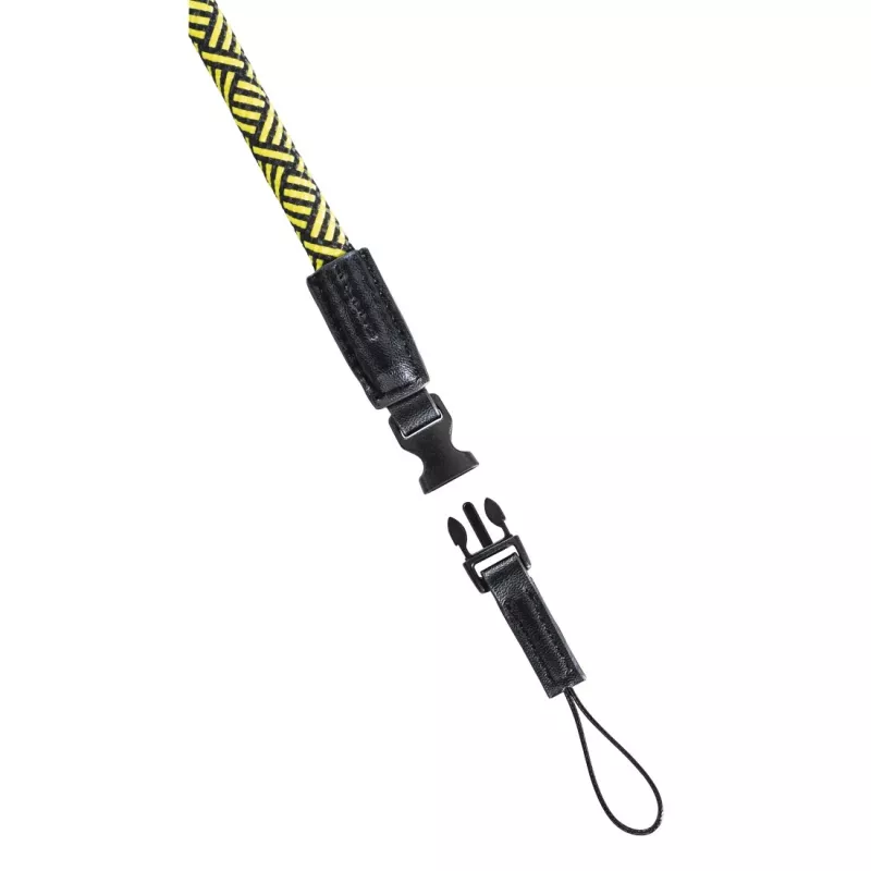 Hama Braid 120 pasek do aparatu cyfrowego Nylon Czarny, Żółty