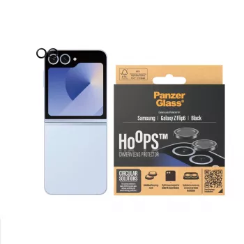 PanzerGlass ® Hoops® Osłona obiektywu aparatu Czarny Samsung Galaxy Z Flip6