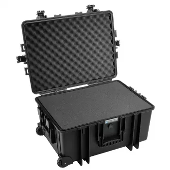 Walizka na kółkach B&W 6800/B/SI polipropylenowa czarna 8,12 kg