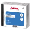 Hama podwójne pudełko CD Jewel Case Standard, opakowanie 5, 2 płyty, przezroczyste