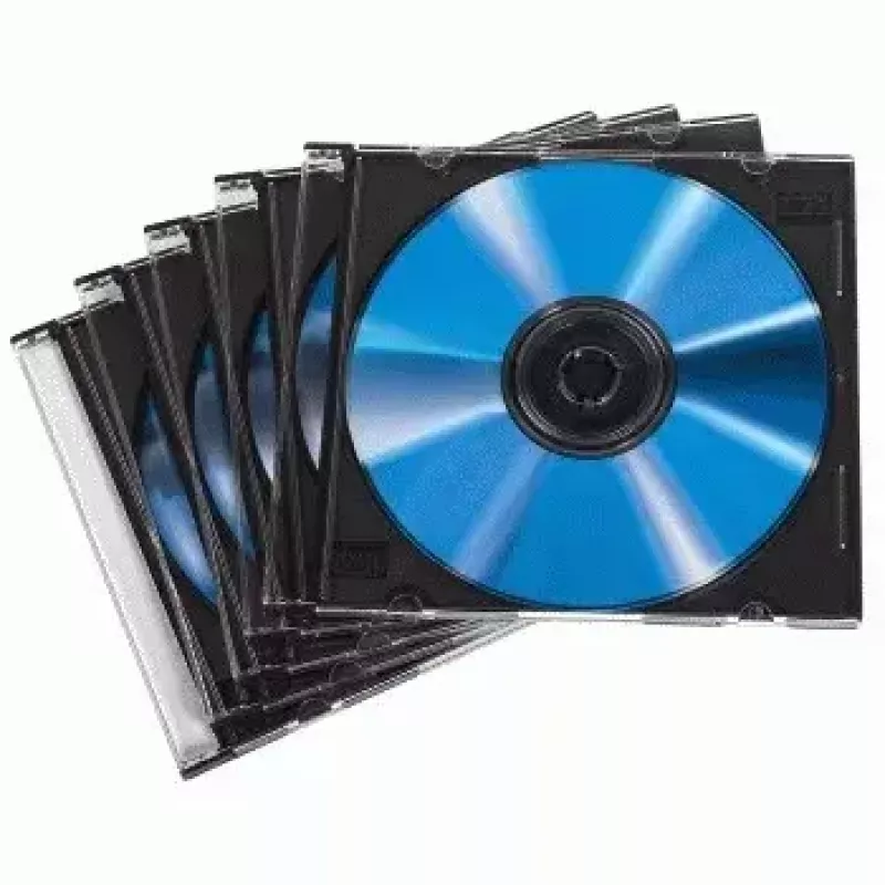 CD cienki Jewel Case Hama 51269 opakowanie 50 szt. 1 płyta przezroczyste