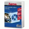 Hama DVD Jewel Case, cienki 10, transparent 10 dysków