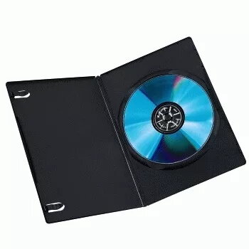DVD cienki Box Hama 51181 Czarny 1 płyta
