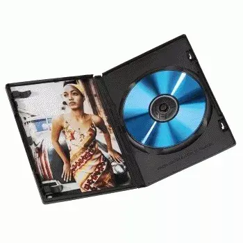 Pudełka na płyty DVD Hama 51297 opakowanie 5 sztuk czarny 1 płyta