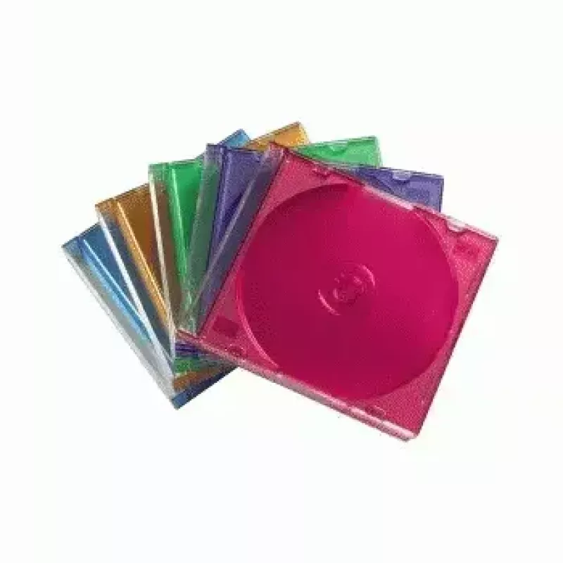 Hama CD cienki Box Pack of 25, Coloured 1 discs Multicolour