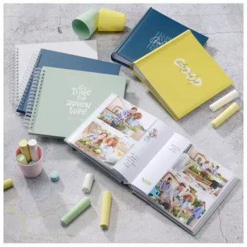 Album fotograficzny Hama Good Things zielony 200 arkuszy 10 x 15 oprawa książkowa