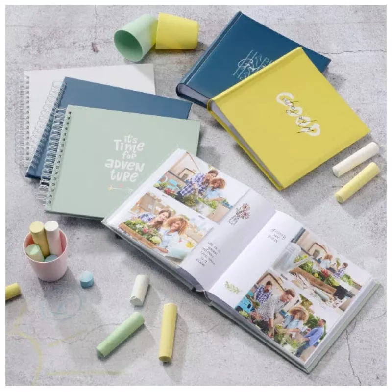 Album fotograficzny Hama Good Things zielony 200 arkuszy 10 x 15 oprawa książkowa