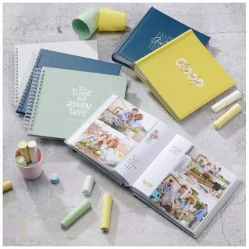 Hama Good Things album na zdjęcia żółty 200 arkuszy 10 x 15 oprawa książkowa
